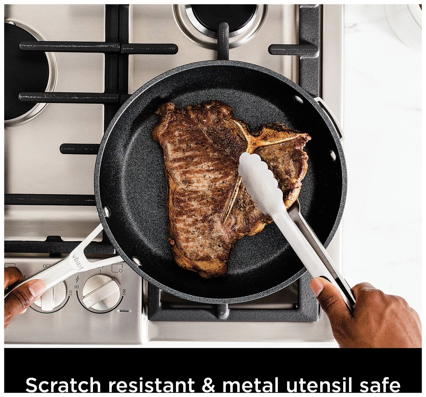 Ninja Zerostick Stackable 2 Piece Non Stick Pan Set - Image 5