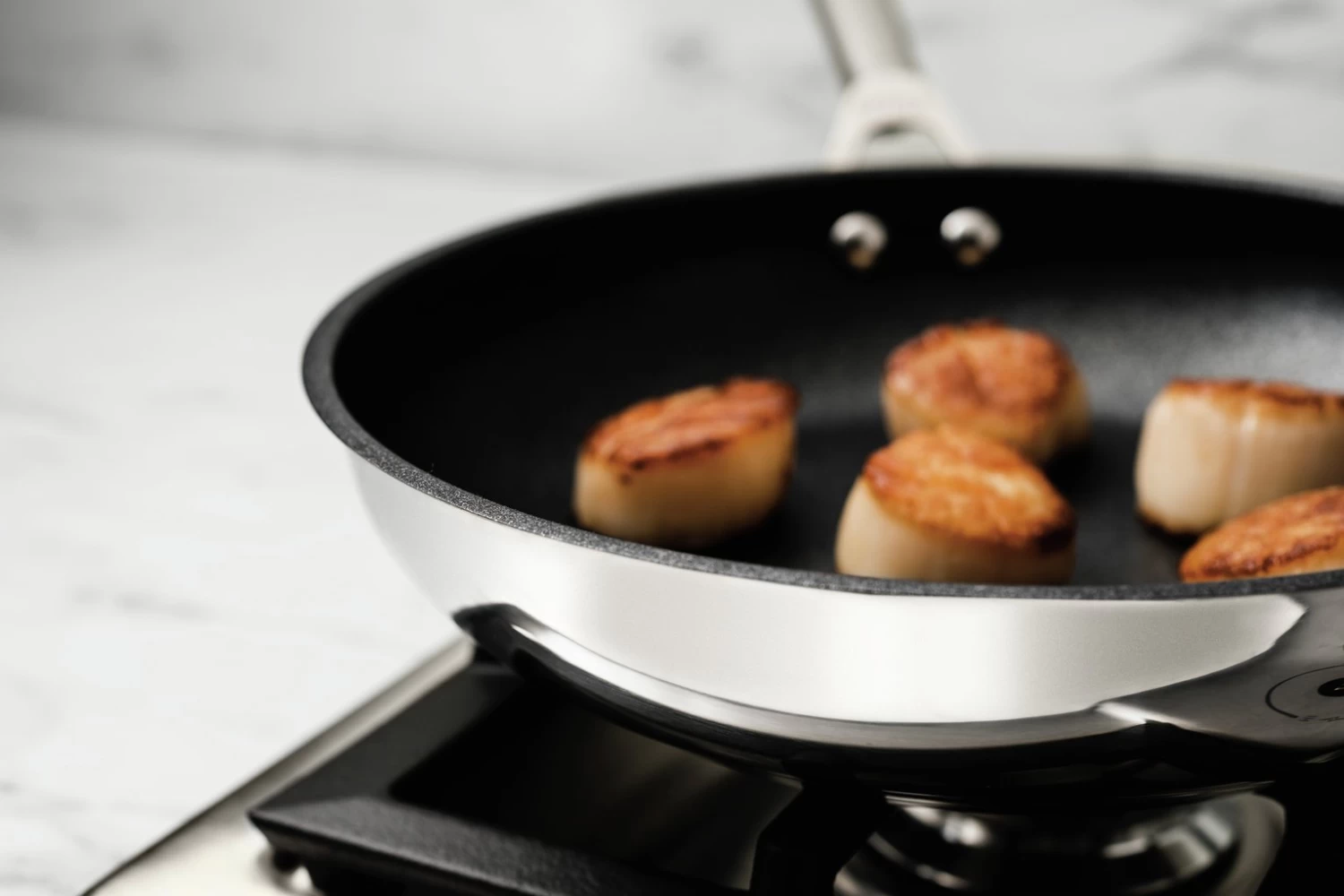 Ninja Zerostick 28cm Stainless Steel Non Stick Frying Pan - Image 6