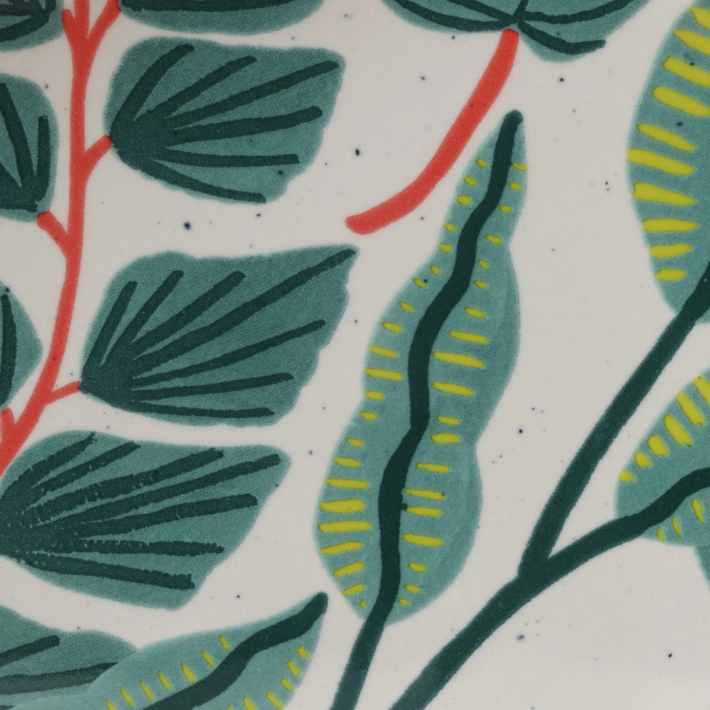 Habitat X Kew Set Of 2 Ceramic Dinner Plates - Image 3