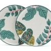 Habitat X Kew Set Of 2 Ceramic Side Plate