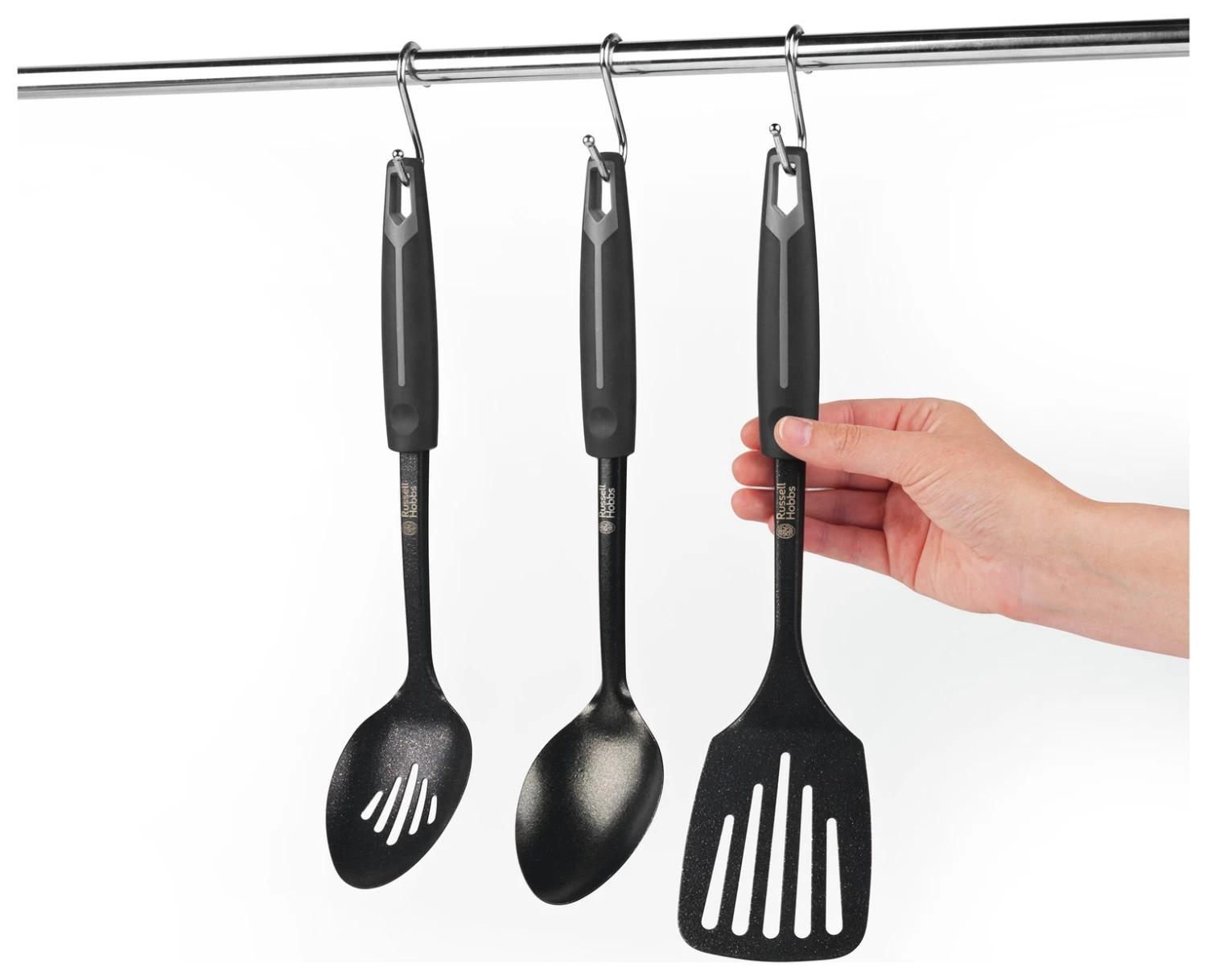 Russell Hobbs Diamond Stone 3 Piece Aluminium Pan Set - Image 3