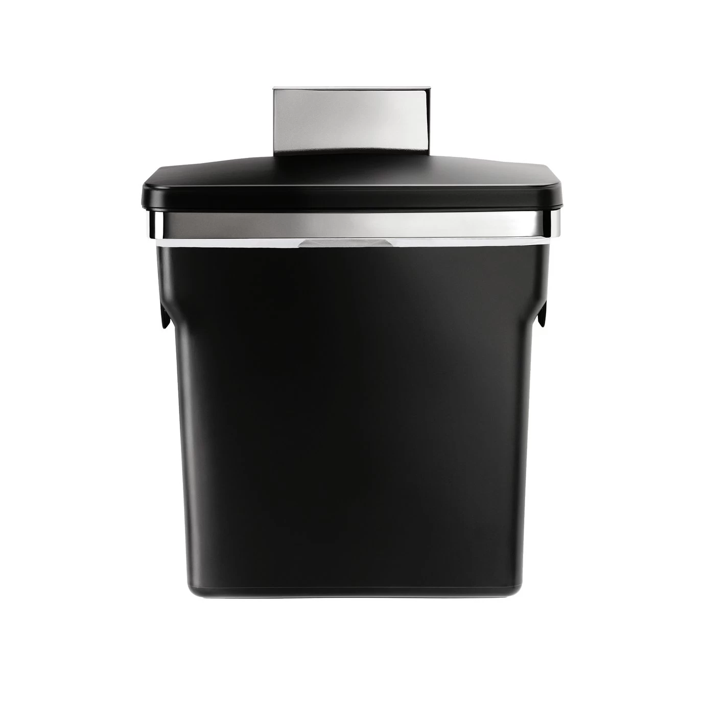 Simplehuman 10L In-Cabinet Cupboard Bin - Black - Image 2