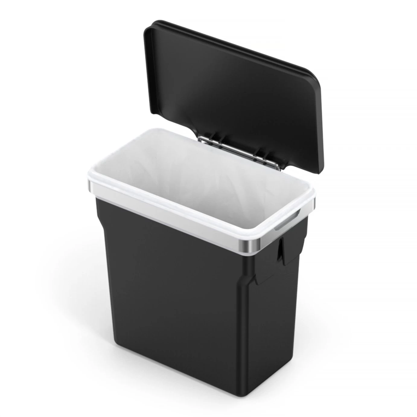 Simplehuman 10L In-Cabinet Cupboard Bin - Black - Image 4