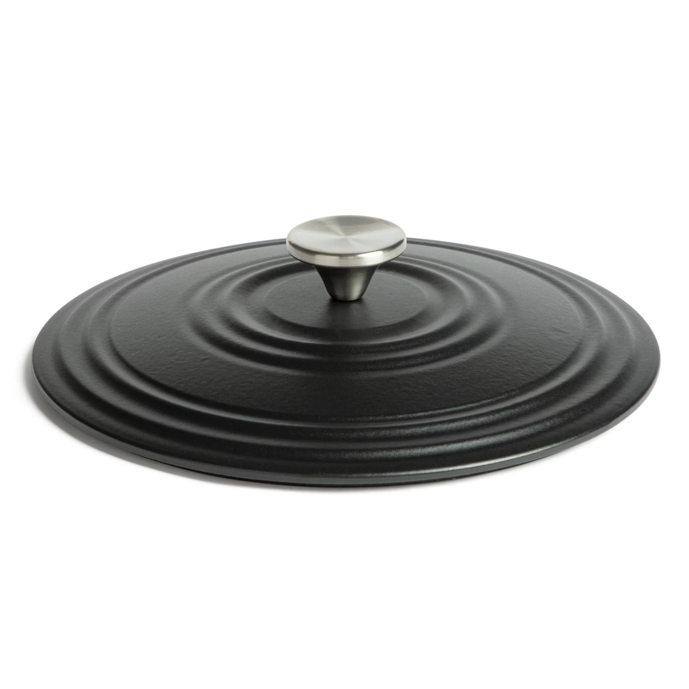 Habitat 5.3 Litre Cast Iron Casserole Dish - Black - Image 4