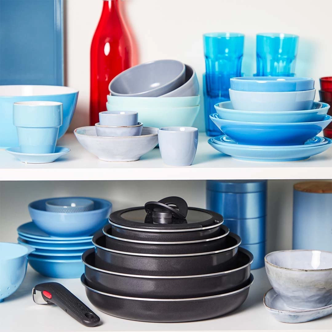 Tefal Ingenio Easy Cook 13 Piece Aluminium Pan Set - Image 6