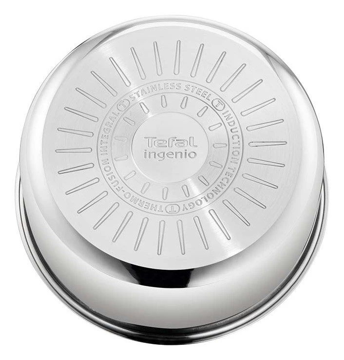 Tefal Ingenio Emotion 4 Piece Stainless Steel Pan Set - Image 5