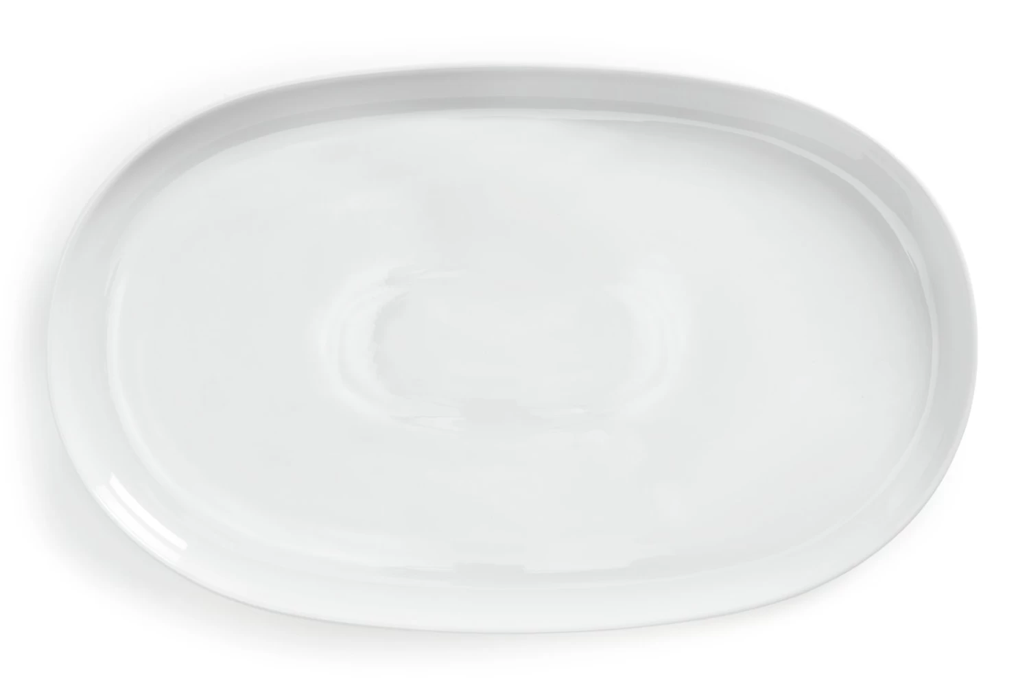 Habitat Riko Oval Porcelain Serving Platter - White - Image 5