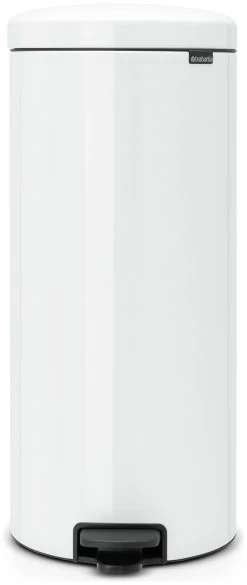 Brabantia 30 Litre Newlcon Pedal Bin - White
