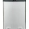 Habitat 55 Litre 2 Compartment Recycling Bin - Steel