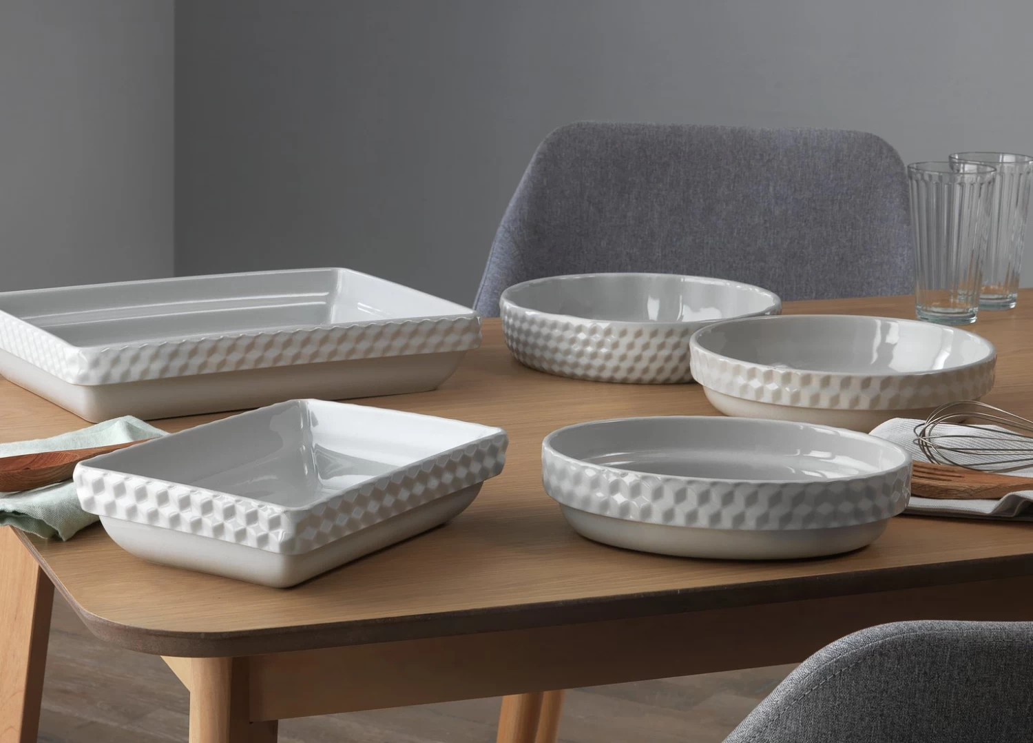 Habitat Ceramic Rectangular Stacking Roaster - Large - Image 6