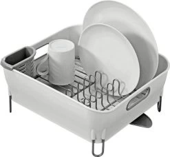 Simplehuman Compact Dish Rack - White
