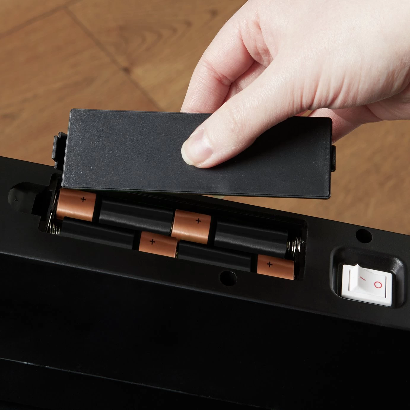 Tower 60 Litre Recycling Sensor Bin - Black - Image 6