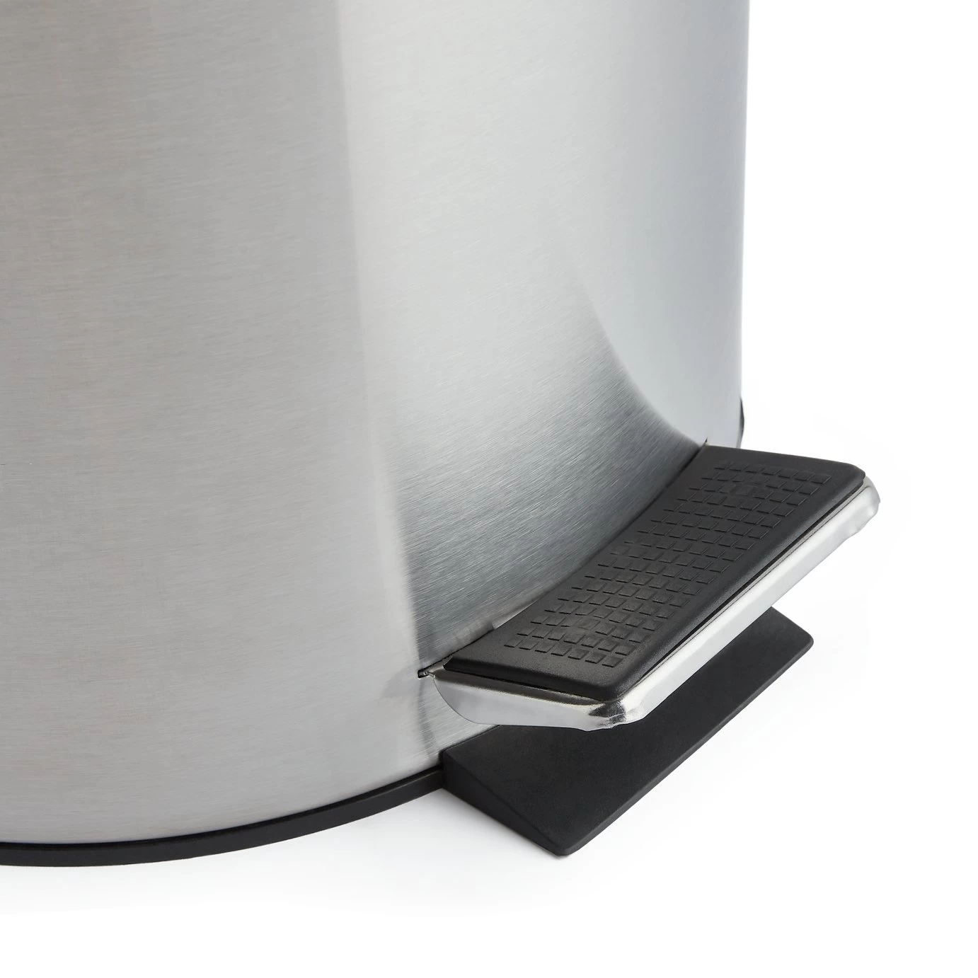 Habitat 12 Litre Domed Pedal Bin - Silver - Image 4