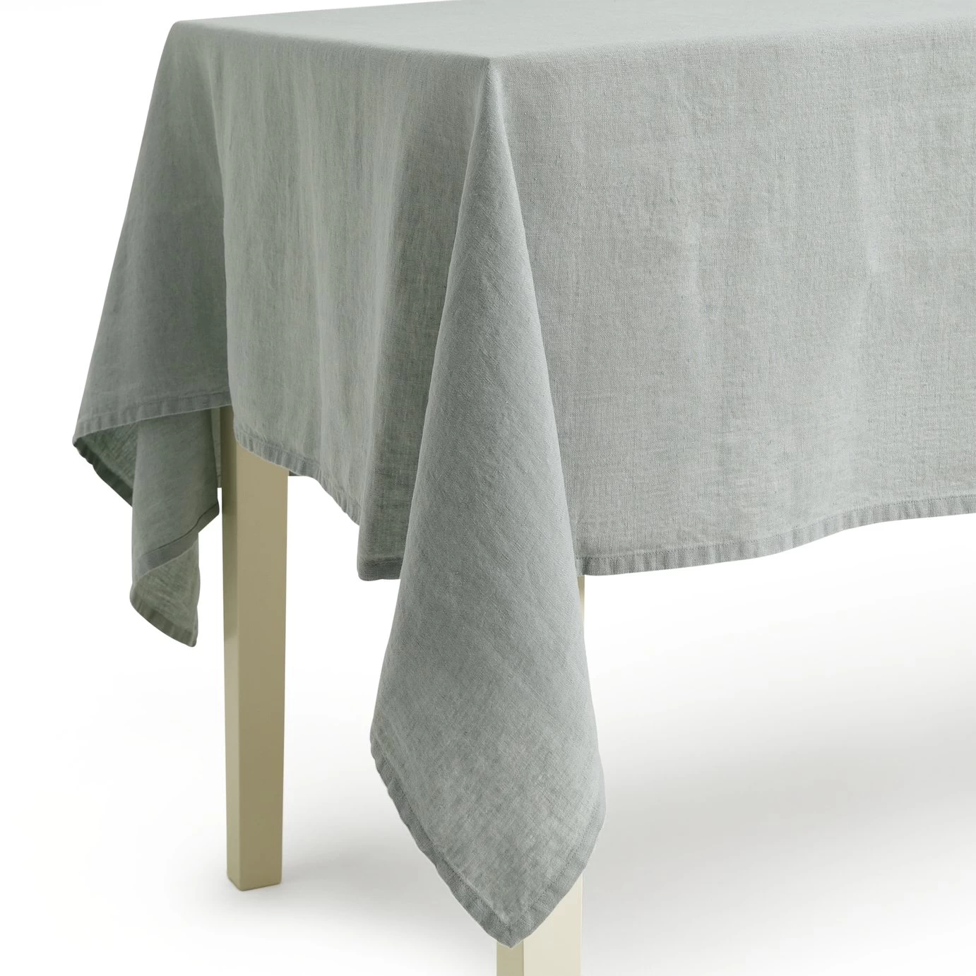 Habitat Linen Tablecloth - Duck Egg Blue
