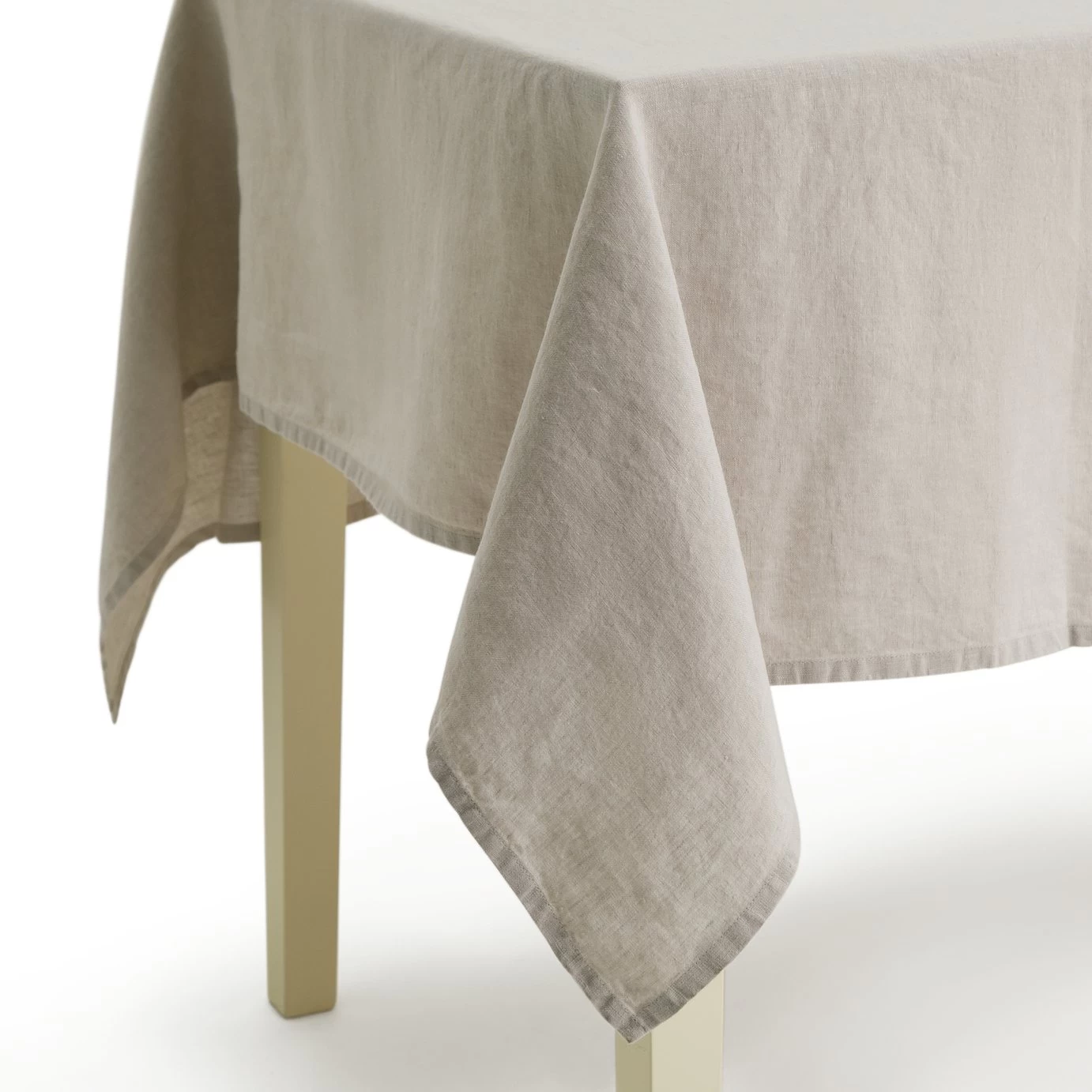 Habitat Linen Table Cloth - Grey