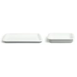 Habitat Set Of 2 Enamel Oven Tray Roaster Set