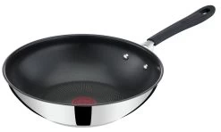 Tefal Jamie Oliver 28cm Non Stick Stainless Steel Wok