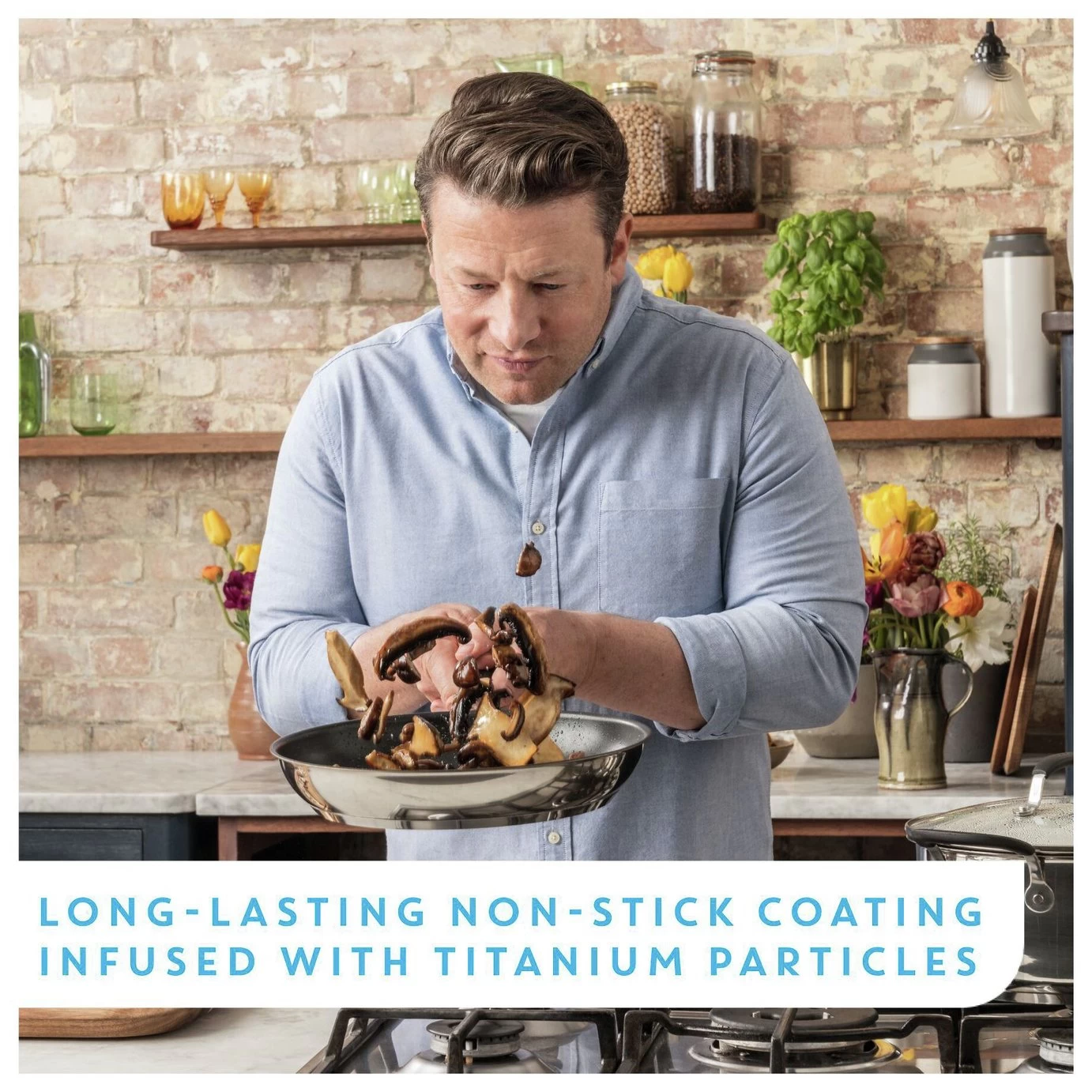 Tefal Jamie Oliver 28cm Frying Pan - Image 5