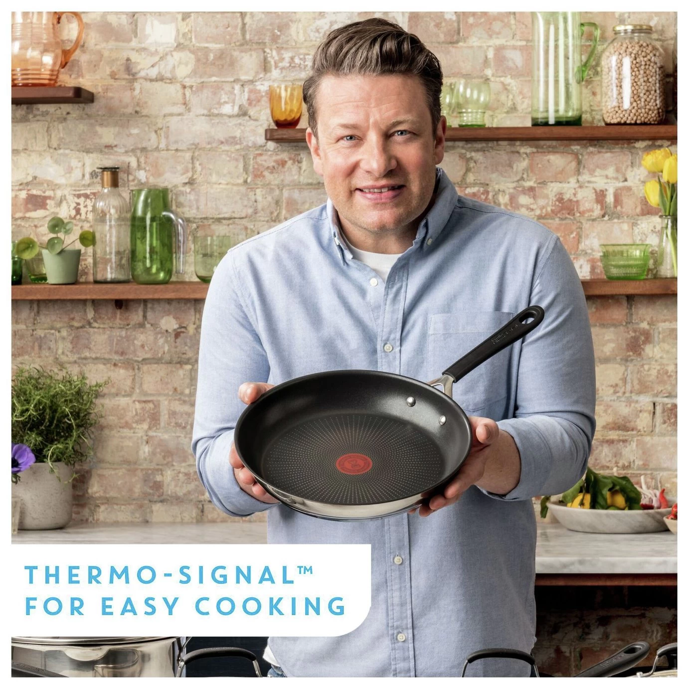 Tefal Jamie Oliver 28cm Frying Pan - Image 8