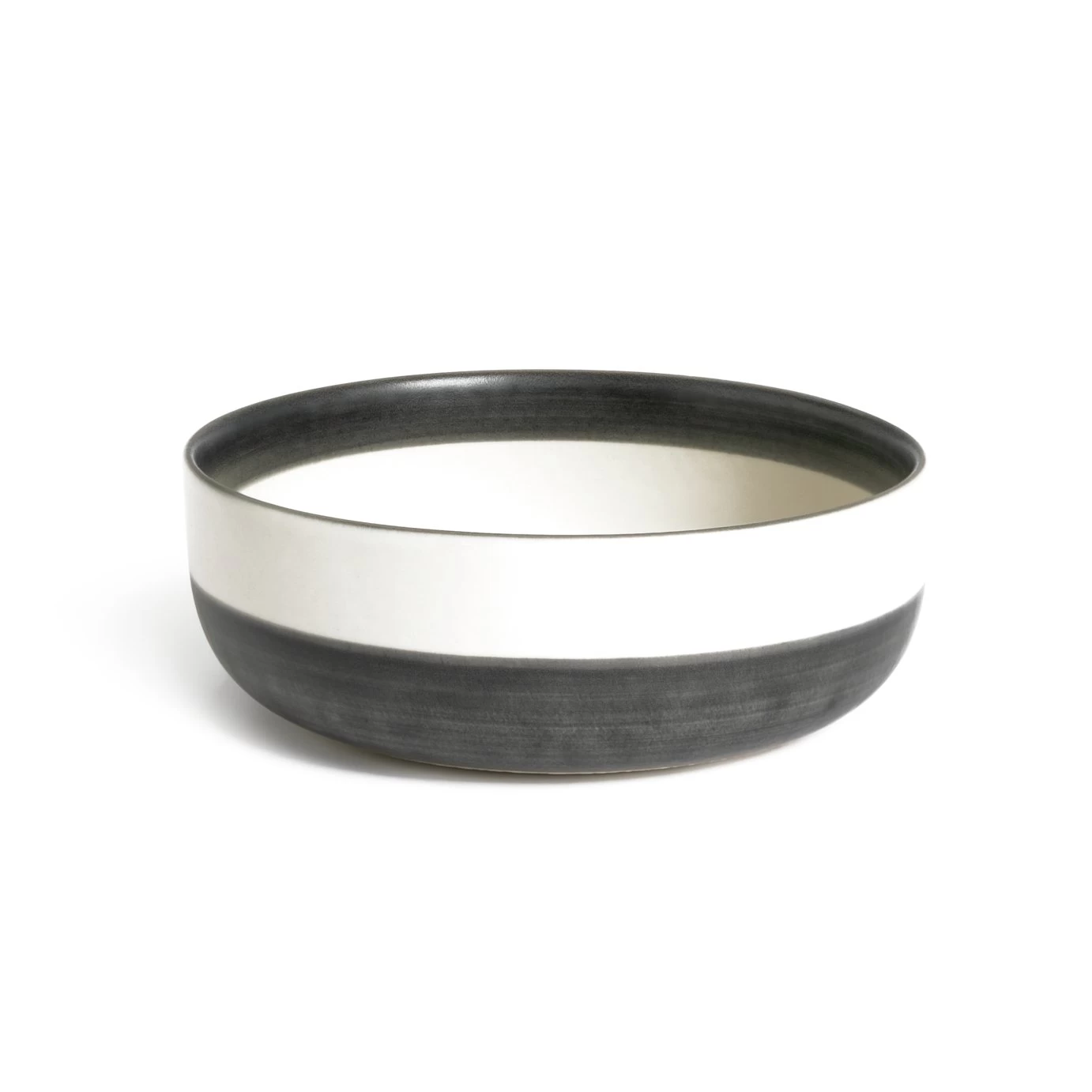 Habitat Stripe 12 Piece Stoneware Dinner Set - Multicoloured - Image 6