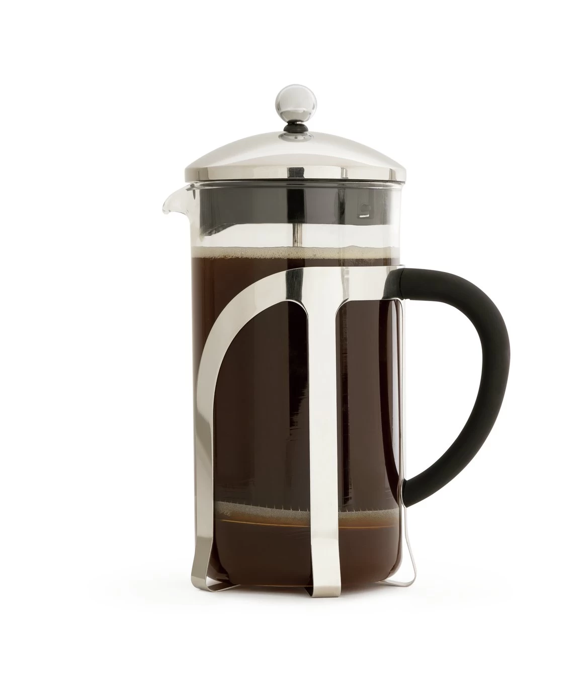 Habitat 8 Cup Cafetiere - Chrome - Image 2