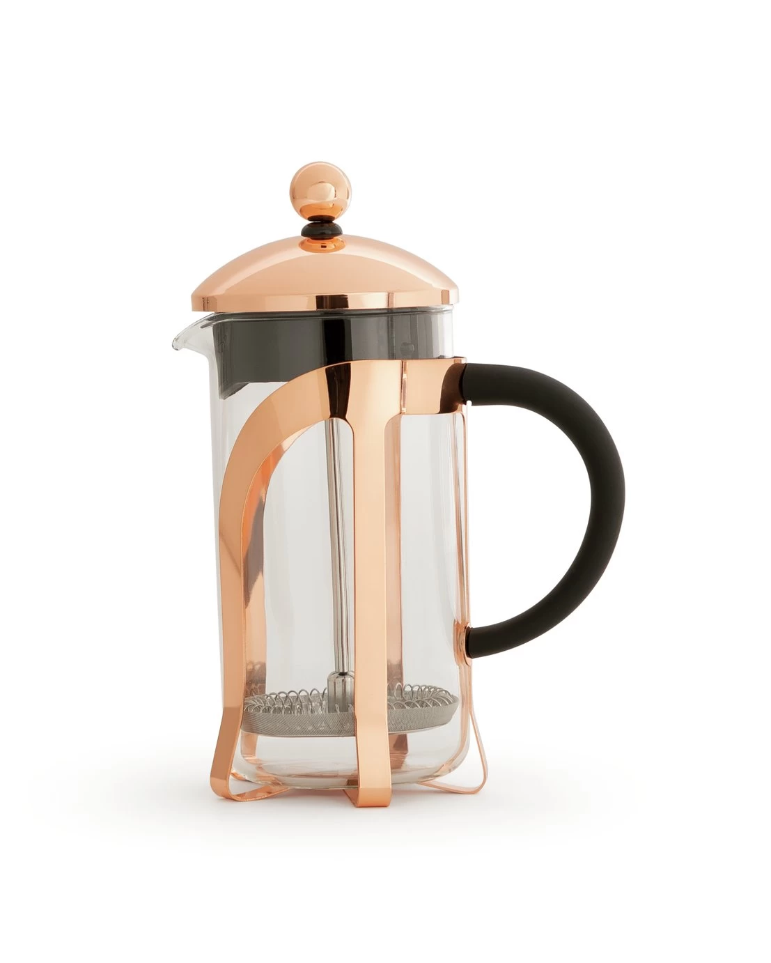 Habitat 3 Cup Cafetiere - Copper