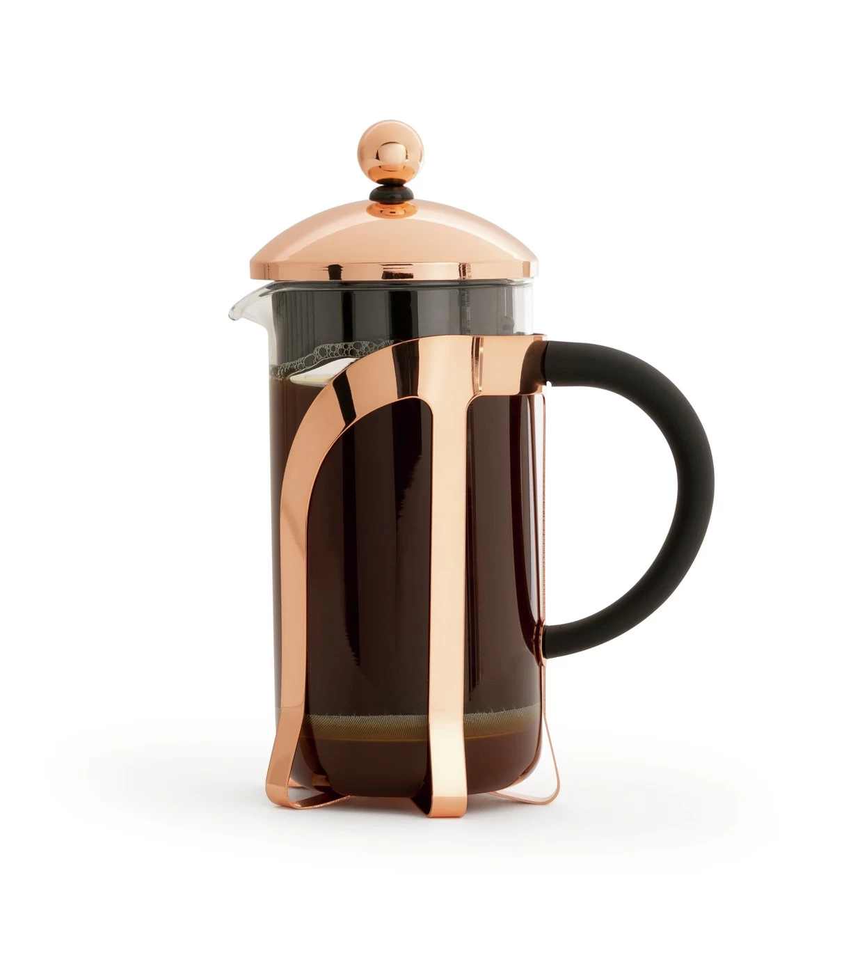 Habitat 3 Cup Cafetiere - Copper - Image 2