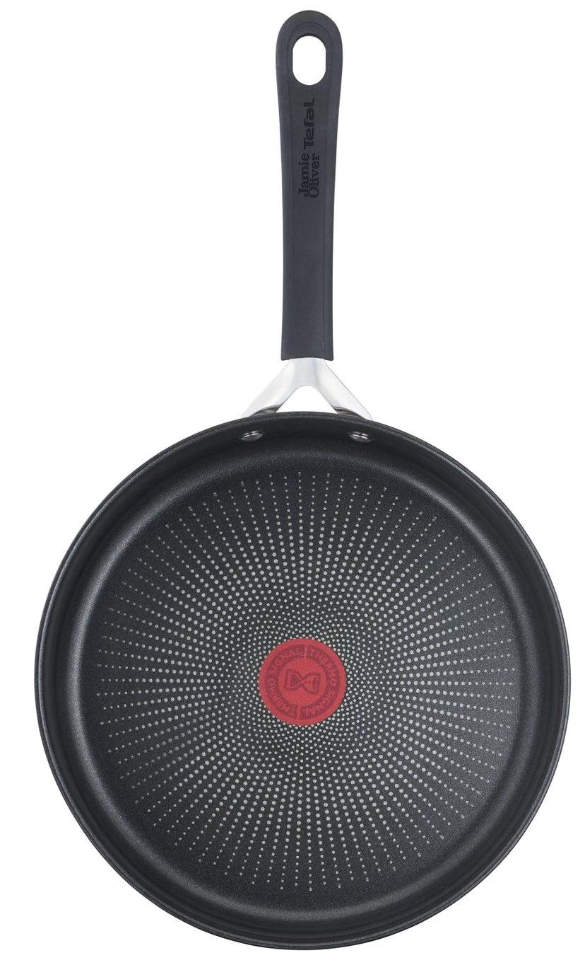 Tefal Jamie Oliver 25cm Non Stick Stainless Steel Saute Pan - Image 5