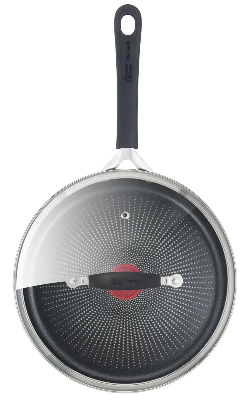 Tefal Jamie Oliver 25cm Non Stick Stainless Steel Saute Pan - Image 7