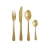 Habitat 16 Piece Gold Stainless Steel Cutlery Set