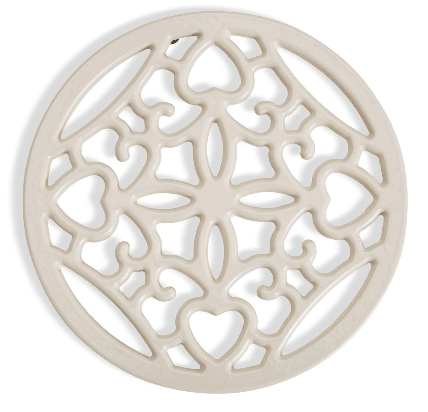 Habitat Cast Iron Trivet - Cream - Image 3