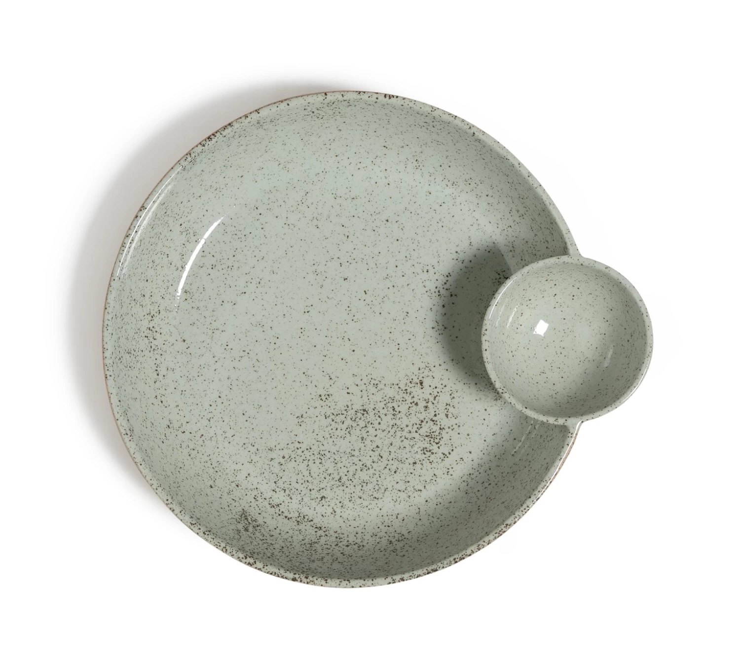 Habitat Mediterranean Stoneware Serve Bowl - Natural - Image 4