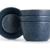 Habitat Addison Set Of 4 Stoneware Cereal Bowl - Blue