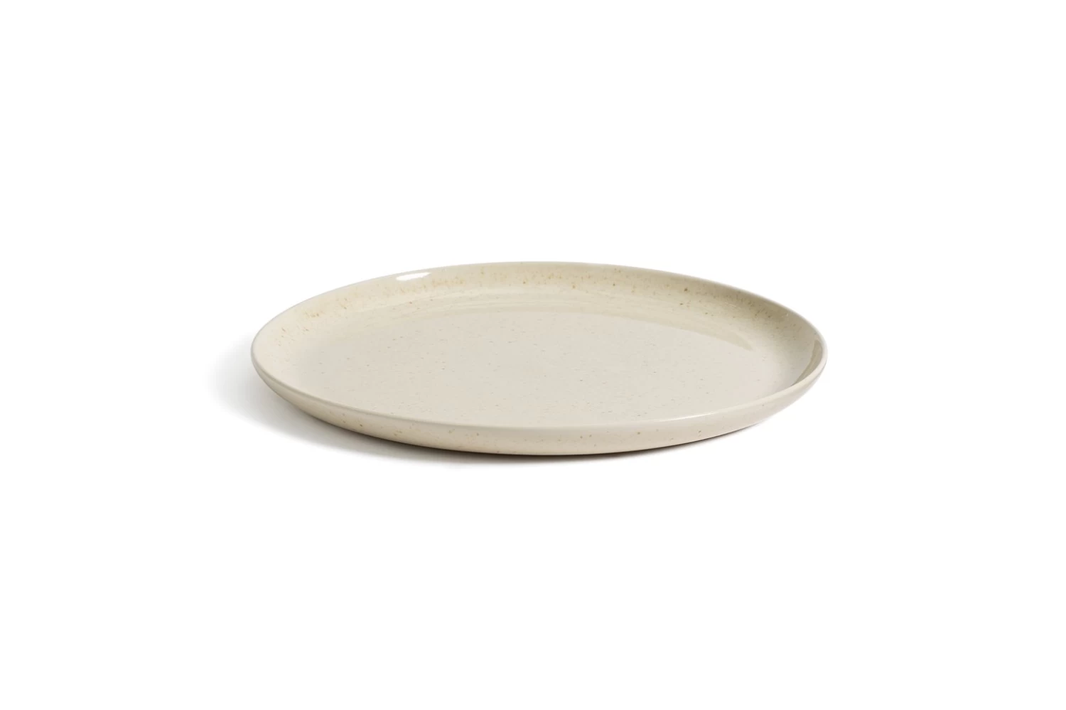 Habitat Evora 4 Piece Stoneware Dinner Plate - Natural - Image 3