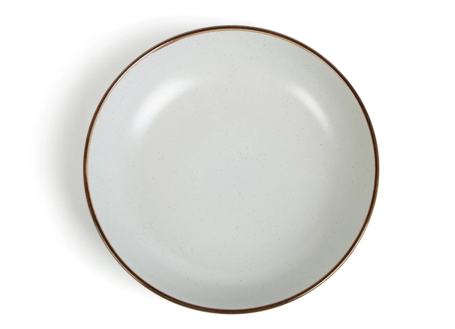 Habitat Speckle 4 Piece Stoneware Pasta Bowl - Grey - Image 5