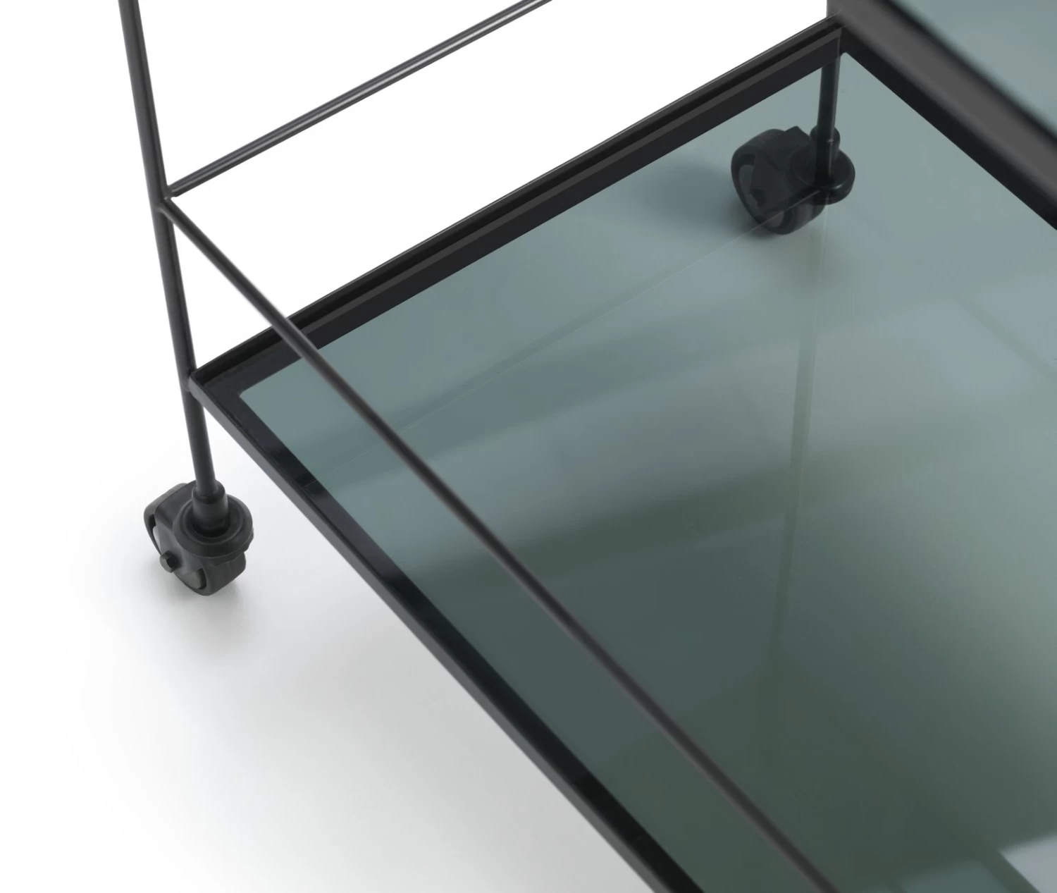 Habitat Monroe Drinks Trolley - Black - Image 5