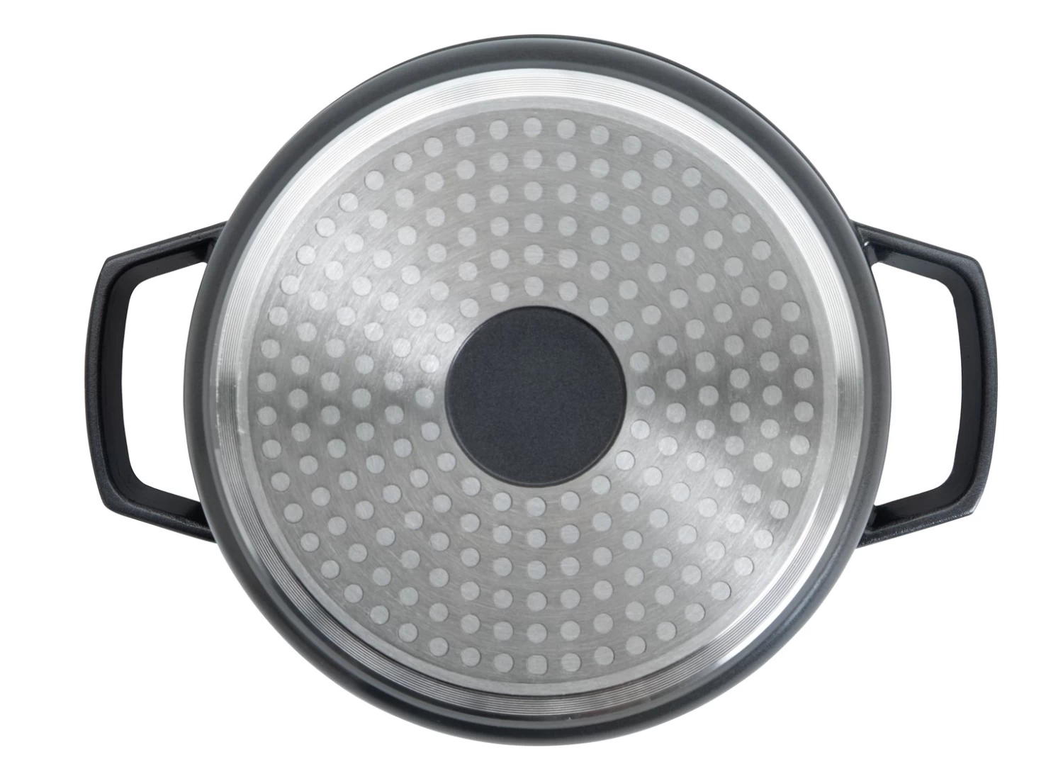 Habitat 2.4 Litre Aluminium Casserole Dish - Black - Image 5