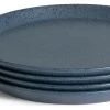Habitat Addison 4 Piece Stoneware Dinner Plate - Blue