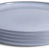Habitat Evora 4 Piece Stoneware Side Plates - Blue