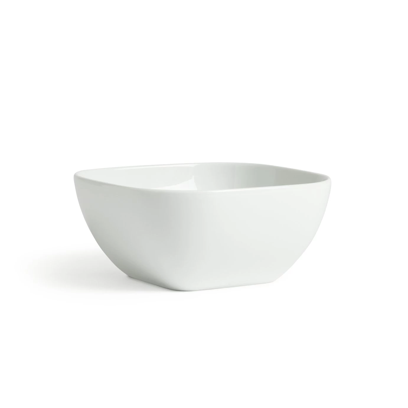Habitat Riko Square 4 Piece Cereal Bowls - White - Image 3
