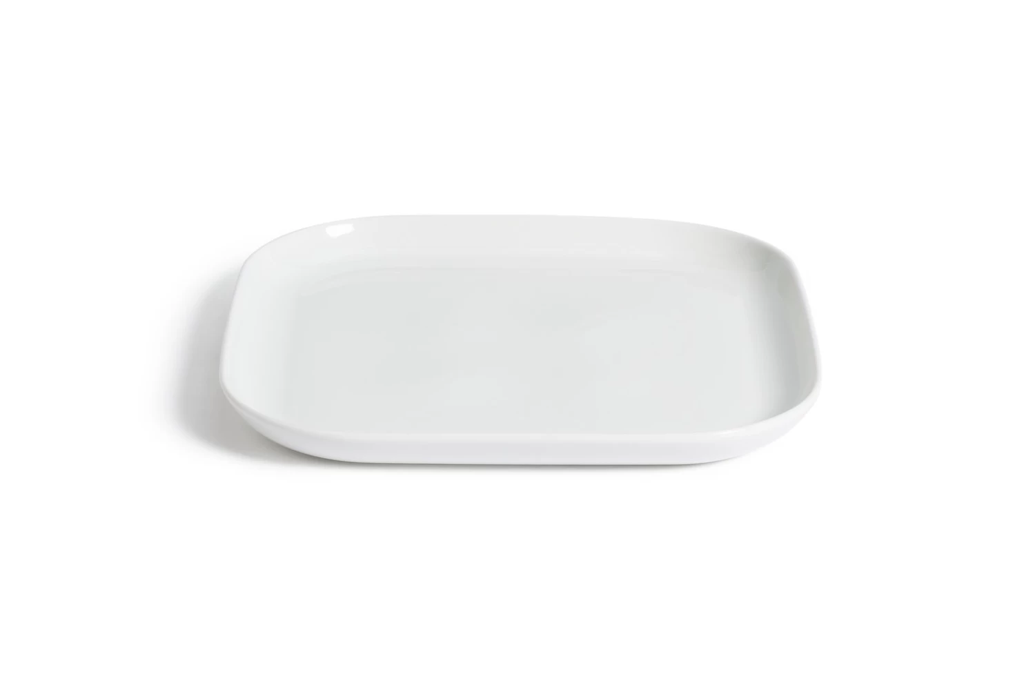 Habitat Riko Square 4 Piece Dinner Plates - White - Image 3