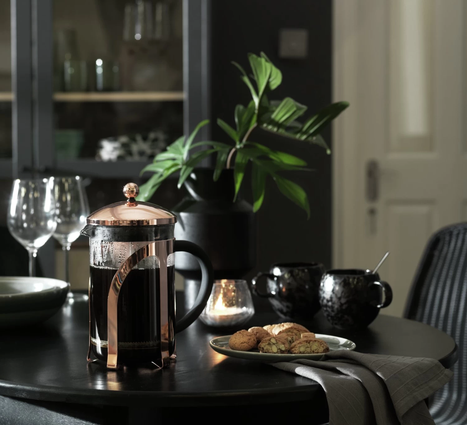 Habitat 12 Cup Copper Cafetieres - Copper - Image 2